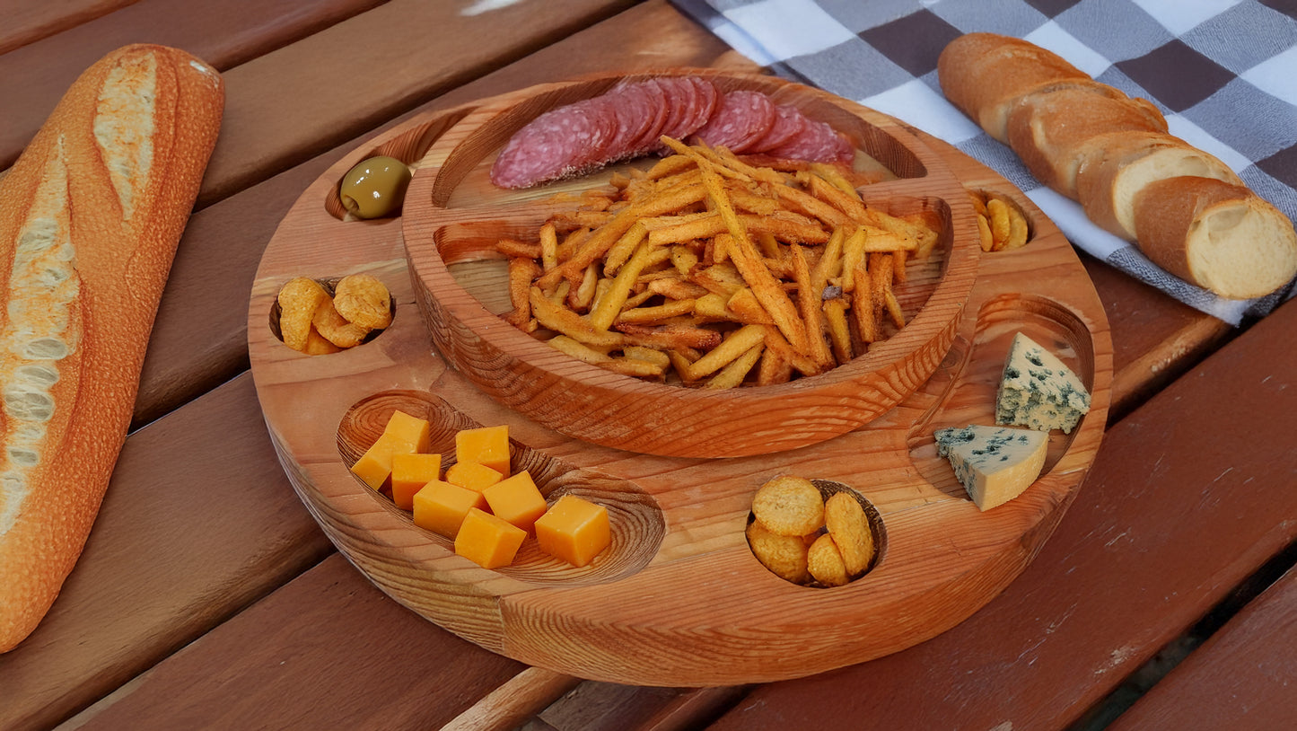 Bandeja Giratoria dos Niveles