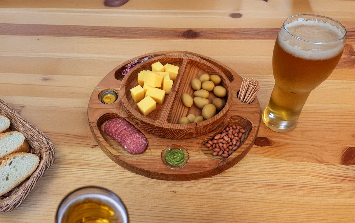 Bandeja Giratoria dos Niveles