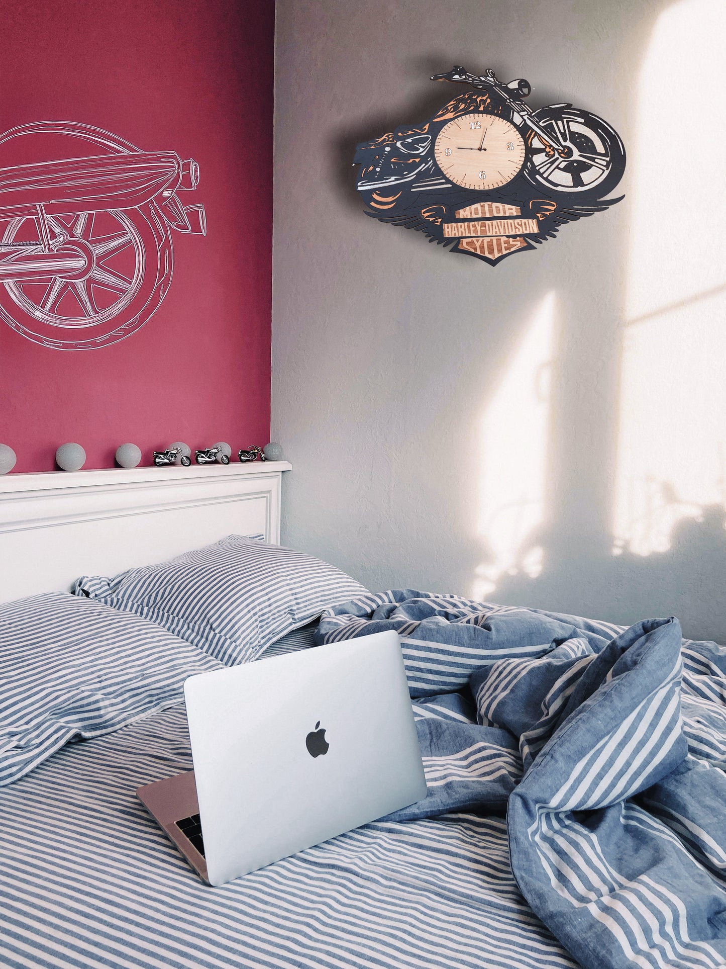 Reloj de Pared Harley Davidson