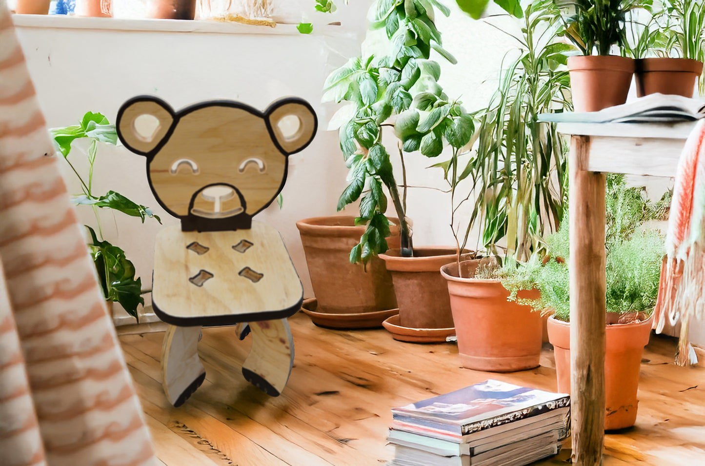 Sillas Infantiles de Madera Personalizadas - Diseño Único y Divertido