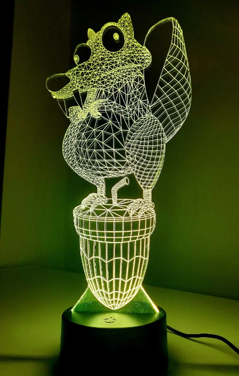 Lámpara Led Personalizada