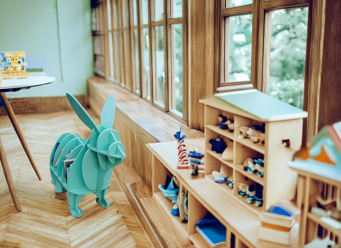 Conejo Librero para Niños